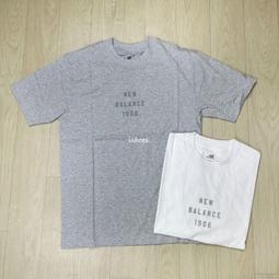 現貨 iShoes正品 New Balance 男款 短袖 上衣 純棉 T恤 MT33603WT MT33603GO 歷史價格詳細信息