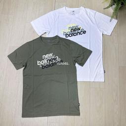 現貨 iShoes正品 New Balance 男款 短袖 上衣 純棉 T恤 MT33603WT MT33603GO 歷史價格詳細信息