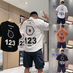 潮流短袖t恤男刺繡圓領半袖絲光棉修身上衣夏季新款潮ins 歷史價格詳細信息