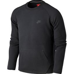 Nike Tech Fleece Crew 女子 黑色 運動 休閒 長袖 上衣 BV3452-010 歷史價格詳細信息