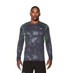 Under Armour 長袖上衣 運動上衣 ArmourPrint 男 1370414-014 光暈灰 歷史價格詳細信息