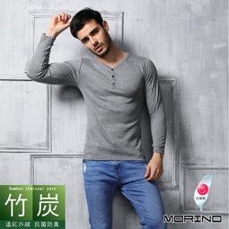 【MORINO】竹炭長袖半門襟 (超值2件組) 歷史價格詳細信息