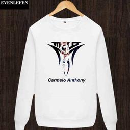 ????甜瓜Carmelo Anthony安東尼長袖棉T恤上衛衣????NBA雷霆隊Nike耐克愛迪達運動籃球衣服大學T男666 歷史價格詳細信息