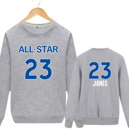 ????詹皇LeBron James詹姆士長袖純棉T恤上衛衣????NBA湖人隊Nike耐克愛迪達運動籃球衣服圓領大學T男329 歷史價格詳細信息