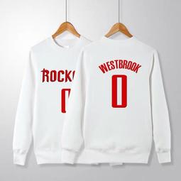 ????威少Russell Westbrook長袖純棉T恤上衛衣????NBA雷霆隊Adidas愛迪達運動籃球衣服大學T男668 歷史價格詳細信息