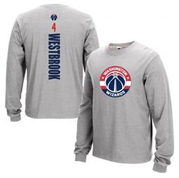 ????威少Russell Westbrook長袖純棉T恤上衛衣????NBA雷霆隊Adidas愛迪達運動籃球衣服大學T男668 歷史價格詳細信息