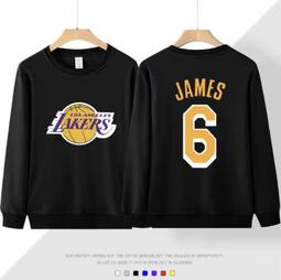 ????詹皇LeBron James詹姆士長袖純棉T恤上衛衣????NBA湖人隊Nike耐克愛迪達運動籃球衣服圓領大學T男329 歷史價格詳細信息