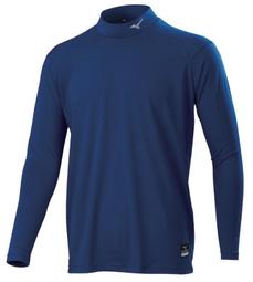 棒球世界 全新美津濃Mizuno圓領長袖緊身衣 特價 丈青色 12TA8C0214 歷史價格詳細信息