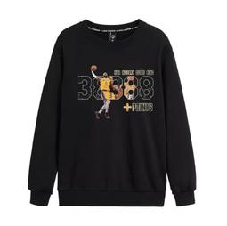 ????詹皇LeBron James詹姆士長袖純棉T恤上衛衣????NBA湖人隊Nike耐克愛迪達運動籃球衣服圓領大學T男329 歷史價格詳細信息