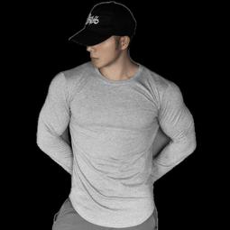 休閒打底T恤 品質男士長袖t恤素色圓領打底衫大學T休閒體恤大尺碼上衣男裝 休閒T恤 長袖大學T 素色T【滿299元發貨】 歷史價格詳細信息