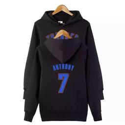????甜瓜Carmelo Anthony安東尼長袖棉T恤上衛衣????NBA雷霆隊Nike耐克愛迪達運動籃球衣服大學T男666 歷史價格詳細信息