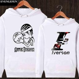 ????戰神Allen Iverson艾佛森長袖連帽T恤上衛衣????NBA運動76人隊Nike耐克愛迪達籃球服大學棉T男106 歷史價格詳細信息