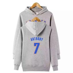 ????甜瓜Carmelo Anthony安東尼長袖棉T恤上衛衣????NBA雷霆隊Nike耐克愛迪達運動籃球衣服大學T男666 歷史價格詳細信息