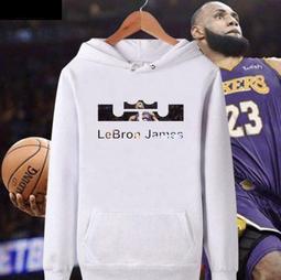 ????詹皇LeBron James詹姆斯長袖連帽T恤上衛衣????NBA湖人隊Adidas愛迪達運動籃球衣服大學純棉T男女43 歷史價格詳細信息