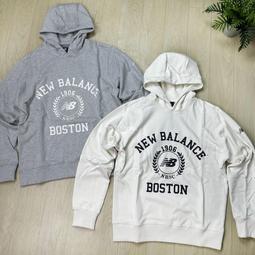 現貨 iShoes正品 New Balance 男款 帽T 黑 藍 撞色 休閒 運動 上衣 衛衣 AMT93503BK 歷史價格詳細信息