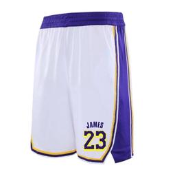 ????詹皇LeBron James詹姆士運動籃球短褲????NBA球衣湖人隊Nike耐克愛迪達健身訓練慢跑五分純棉褲子男415 歷史價格詳細信息