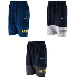 Mizuno [32TBA05499] 男 短褲 平織 運動褲 休閒 舒適 抗紫外線 拉鍊口袋 黑 歷史價格詳細信息