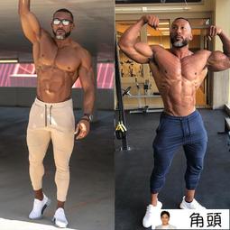 健身 男士修身訓練 運動休閑跑步收口 彈力小腳 【Sandman Sports】 歷史價格詳細信息