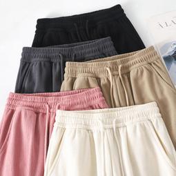 2023新款秋冬女童闊腿褲加絨兒童直筒褲子冬裝女大童冬季運動套裝 歷史價格詳細信息