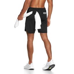 運動背心 運動服飾 健身褲中褲5分褲子新肌肉兄弟夏季男跑步運動訓練褲高彈透氣吸汗 歷史價格詳細信息