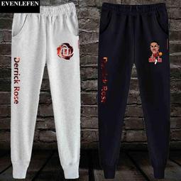 ????飆風玫瑰Derrick Rose羅斯運動籃球長褲????NBA球衣公牛隊Nike耐克愛迪達健身訓練慢跑縮口棉褲子男113 歷史價格詳細信息