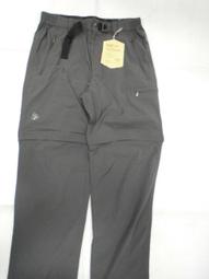 【wildland 荒野】男 抗UV兩截式貼袋功能褲『黑色』W1330 歷史價格詳細信息