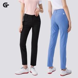 台灣現貨【現貨優選】高爾夫球褲 韓版長褲 休閒褲女韓國高爾夫女裝V牌夏季長褲微喇叭9分褲子輕薄舒適速乾透氣運動 歷史價格詳細信息
