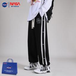 NASA男士束腳衛褲春秋季潮牌情侶寬鬆大尺碼運動褲加絨加厚休閒長褲 歷史價格詳細信息