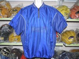 貳拾肆棒球-日本帶回Descente 職業用短袖風衣深藍/XA 歷史價格詳細信息