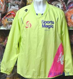 貳拾肆棒球-日本帶回Descente目錄外限定版春夏短袖超輕量風衣/彩虹螢光黃 歷史價格詳細信息