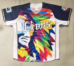 日本職棒 西武獅 球迷版 MAJESTIC WILD WILD球衣 (有背號) 代購 歷史價格詳細信息