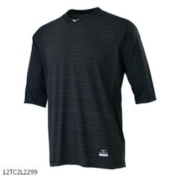 新莊新太陽 MIZUNO 美津濃 12TC2L2284 吸濕 排汗 棒壘 七分袖 T恤 練習衣 深丈青X麻灰 特860 歷史價格詳細信息