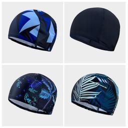 台灣現貨泳帽高彈透氣錦綸布泳帽時尚兒童成人男女加大泳帽不勒頭游泳帽* 歷史價格詳細信息