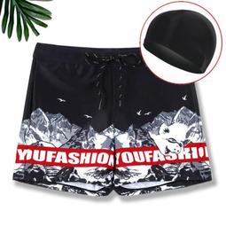 台灣現貨【2023夏季】溫泉泳褲國旗泳褲男速乾成人加大泳褲海邊大尺碼沙灘褲泳帽泳鏡套裝 ESYQ 歷史價格詳細信息