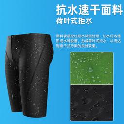 泳褲男防尷尬遊泳褲男士泳衣平角五分大尺碼2022年新款專業泳裝 歷史價格詳細信息