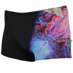 speedo Allover 男生款 競技及膝泳褲 黑/光電花紋 歷史價格詳細信息