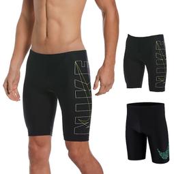 【NIKE SWIM】 LOGO SOLID LAP男孩八吋海灘褲 黑色 歷史價格詳細信息