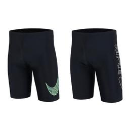 【NIKE SWIM】 LOGO SOLID LAP男孩八吋海灘褲 黑色 歷史價格詳細信息