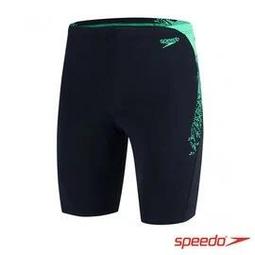 Speedo 男  運動及膝泳褲 Endurance10 黑/亮黃  SD804512C715  彈性絕佳 歷史價格詳細信息