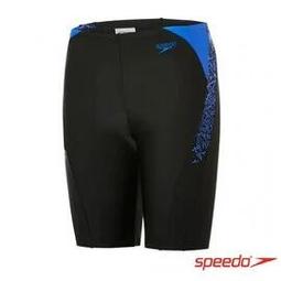 Speedo 男  運動及膝泳褲 Endurance10 黑/亮黃  SD804512C715  彈性絕佳 歷史價格詳細信息