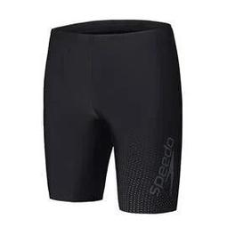 Speedo 男  運動及膝泳褲 Endurance10 黑/亮黃  SD804512C715  彈性絕佳 歷史價格詳細信息