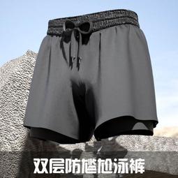 Speedo泳褲男士防尷尬2023新款遊泳裝備泡溫泉褲全套泳衣男生大尺碼 歷史價格詳細信息