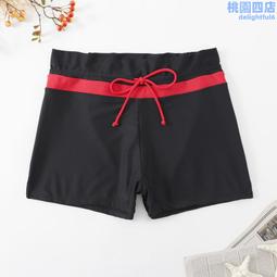 泳褲女單件平角裙式五分褲單獨大碼分體泳衣游泳短褲女士運動背心-萬物起源 歷史價格詳細信息