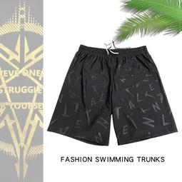 【好康】男士速乾沙灘褲可下水加內襯溫泉五分泳褲寬鬆海邊大花泳衣衝浪褲 歷史價格詳細信息