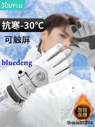 手套男冬季滑雪防水加絨加厚棉保暖防風防寒電動摩托車騎行手套女 歷史價格詳細信息