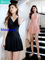 泳衣女2021新款溫泉媽媽中老年遊泳衣大碼保守遮肚顯瘦連體泳裝 歷史價格詳細信息