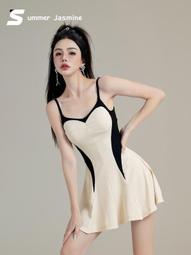 泳裝 新款泳衣 連體泳衣女2024新款爆款平角專業競速遮肚顯瘦游泳館專用速干泳裝 歷史價格詳細信息