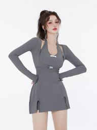 泳衣女顯瘦遮肚分體裙式保守夏天微胖成人中老年媽媽大碼溫泉泳裝 歷史價格詳細信息