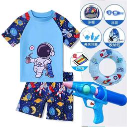 泳裝 新款泳衣 兒童泳衣男童泳褲中大童夏季分體游泳衣小寶寶男孩溫泉游泳套裝備 歷史價格詳細信息