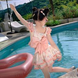兒童泳衣女童夏公主寶寶分體溫泉專業遊泳衣中大童女孩2023新款 歷史價格詳細信息